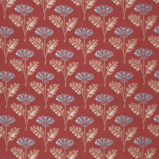 D4423 Floral Grace Garnet Red & Burgundy Charlotte Fabrics