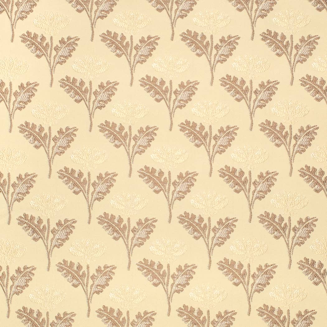 D4424 Floral Grace Oyster Beige & Taupe Charlotte Fabrics