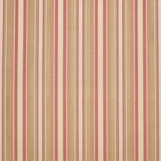 D4426 Stripe Coral & Peach,Pink Charlotte Fabrics Woven Patterns