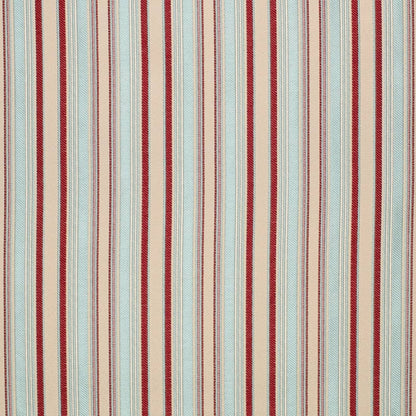 D4427 Stripe Celeste Cardinal Red & Burgundy Charlotte Fabrics