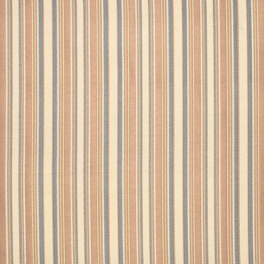 D4428 Stripe Celeste Chambray Blue Charlotte Fabrics