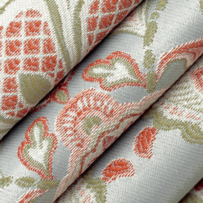 D4436 Damask Felicity Aqua Aqua & Teal Charlotte Fabrics