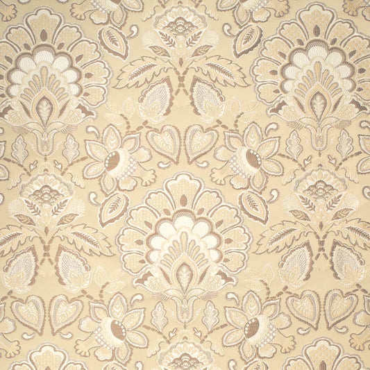 D4438 Damask Beige & Taupe Charlotte Fabrics Woven Patterns