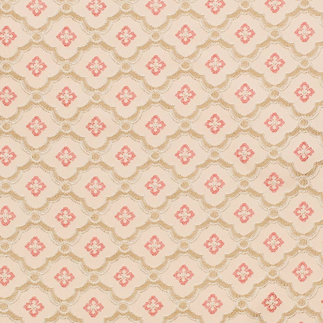 D4440 Abstract & Geometric,Diamonds Mae Coral Coral & Peach,Pink Charlotte Fabrics