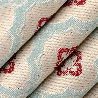 D4441 Abstract & Geometric,Diamonds Mae Cardinal Red & Burgundy Charlotte Fabrics