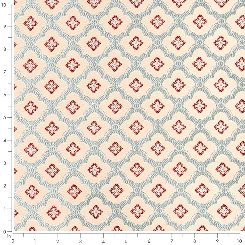 D4441 Abstract & Geometric,Diamonds Mae Cardinal Red & Burgundy Charlotte Fabrics