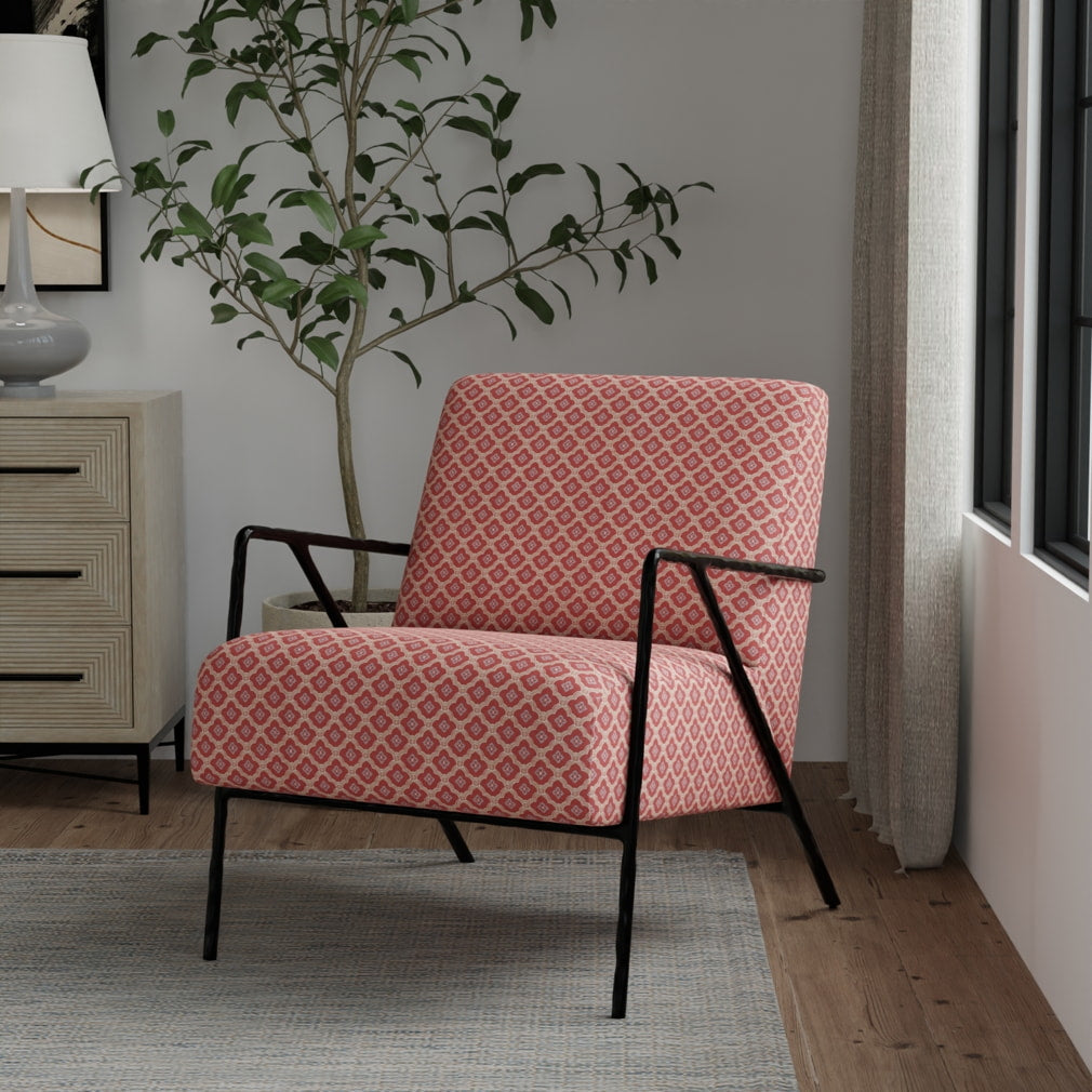 D4444 Abstract & Geometric,Diamonds Mae Garnet Red & Burgundy Charlotte Fabrics