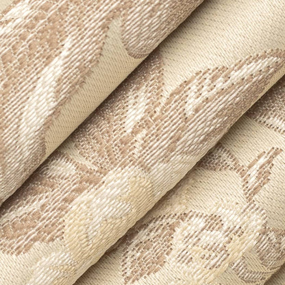D4452 Floral Eden Oyster Beige & Taupe Charlotte Fabrics