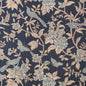 D4453 Floral Eden Navy Blue Charlotte Fabrics