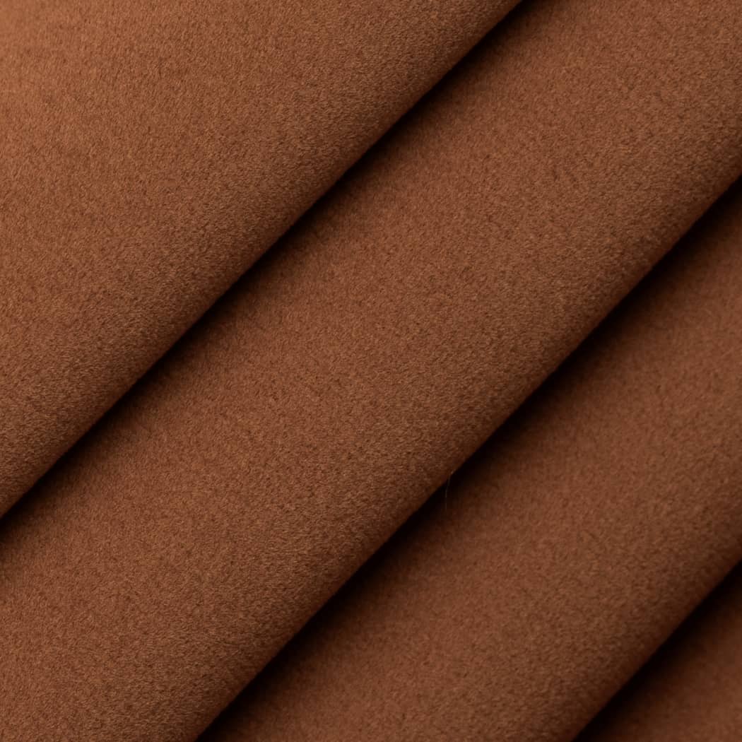 D4506 Plain & Solid Cinnamon Brown Charlotte Fabrics