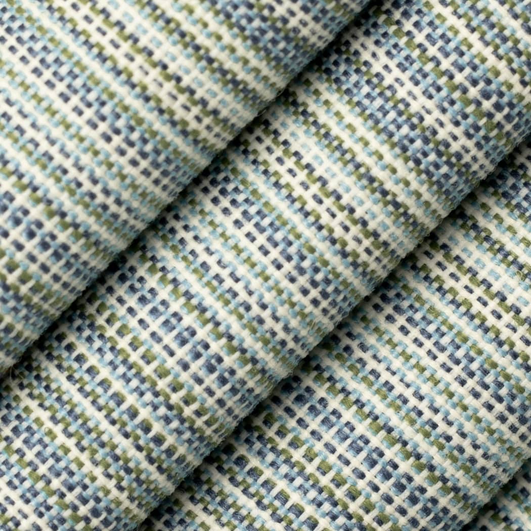 D4534 Stripe Canopy Pool Aqua & Teal Charlotte Fabrics