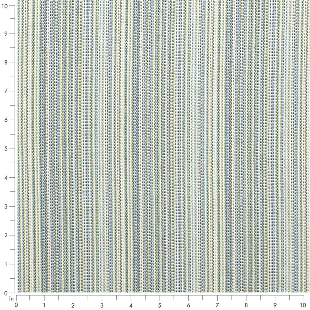 D4534 Stripe Canopy Pool Aqua & Teal Charlotte Fabrics