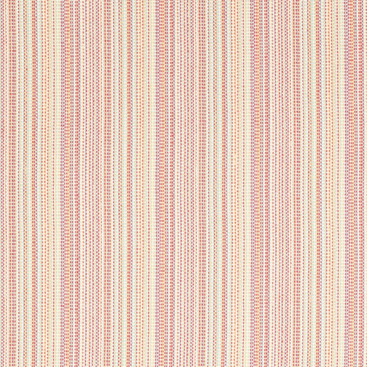 D4535 Stripe Canopy Poppy Red & Burgundy Charlotte Fabrics