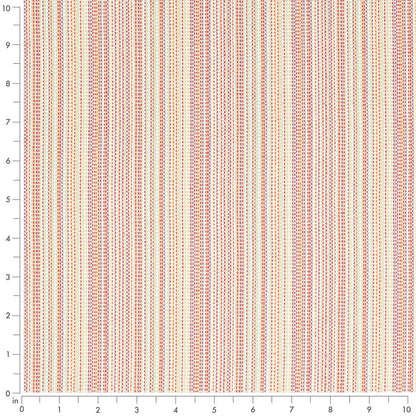 D4535 Stripe Canopy Poppy Red & Burgundy Charlotte Fabrics