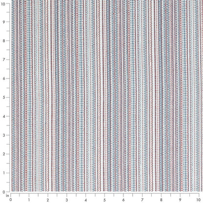D4536 Stripe Canopy Marine Blue Charlotte Fabrics