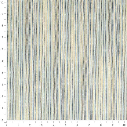 D4537 Stripe Canopy Sun Blue Charlotte Fabrics