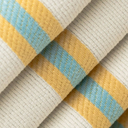 D4540 Stripe Awning Poppy Red & Burgundy Charlotte Fabrics