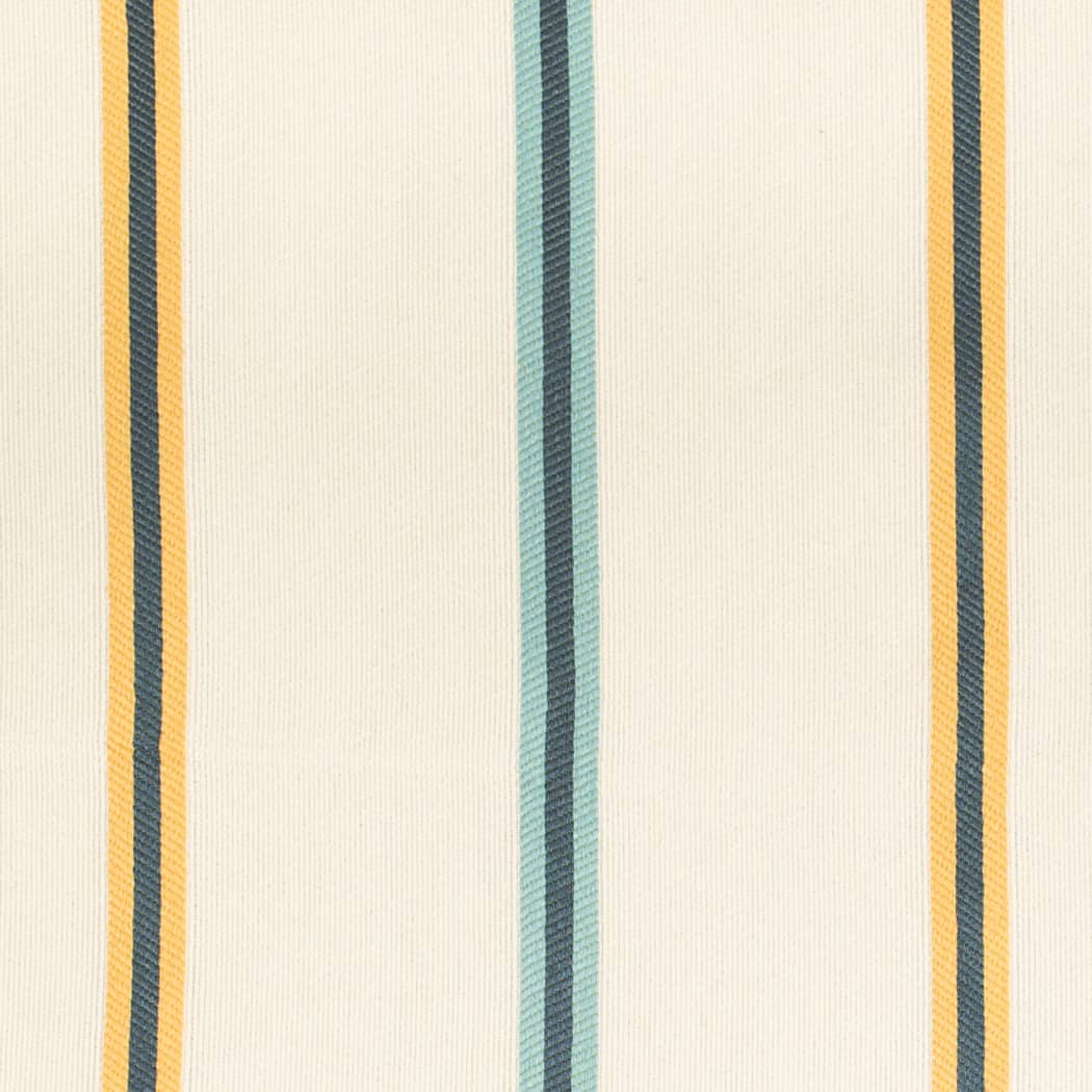D4542 Stripe Awning Sun Blue,Gold & Yellow Charlotte Fabrics