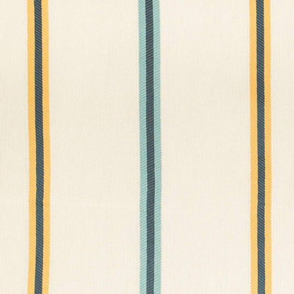 D4542 Stripe Awning Sun Blue,Gold & Yellow Charlotte Fabrics