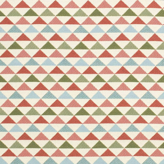 D4543 Abstract & Geometric,Diamonds,Small Scale Oasis Grass Green,Red & Burgundy Charlotte Fabrics