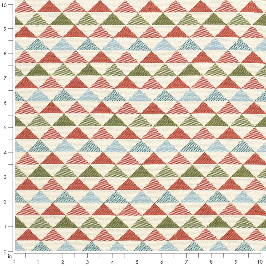 D4543 Abstract & Geometric,Diamonds,Small Scale Oasis Grass Green,Red & Burgundy Charlotte Fabrics