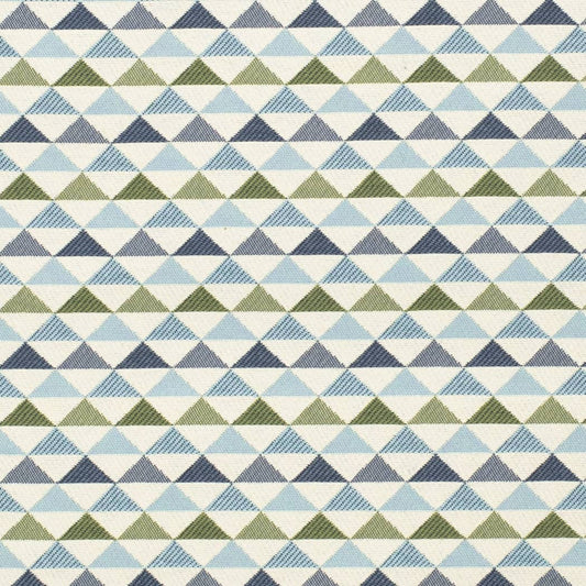 D4544 Abstract & Geometric,Diamonds,Small Scale Aqua & Teal Charlotte Fabrics Woven Patterns