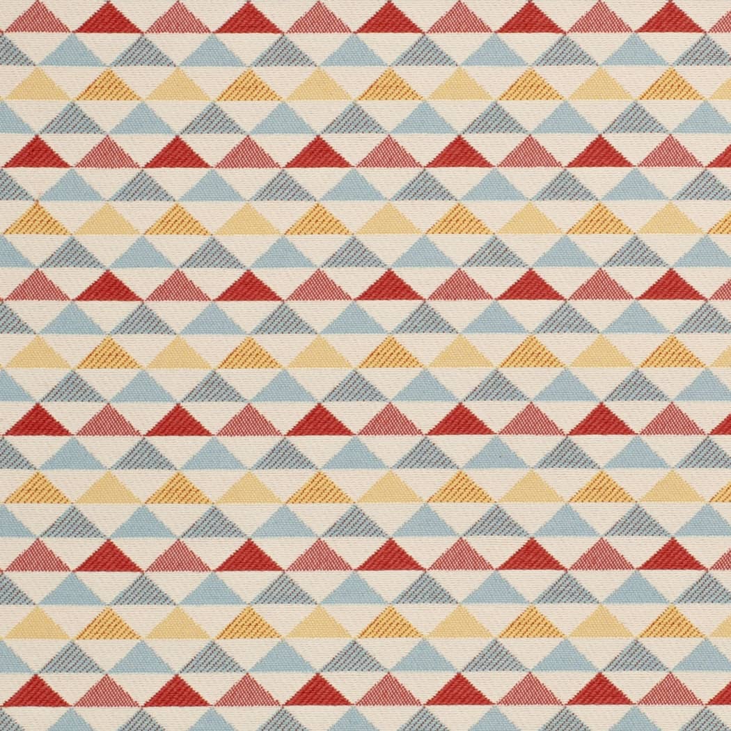 D4545 Abstract & Geometric,Diamonds,Small Scale Oasis Poppy Blue,Red & Burgundy Charlotte Fabrics
