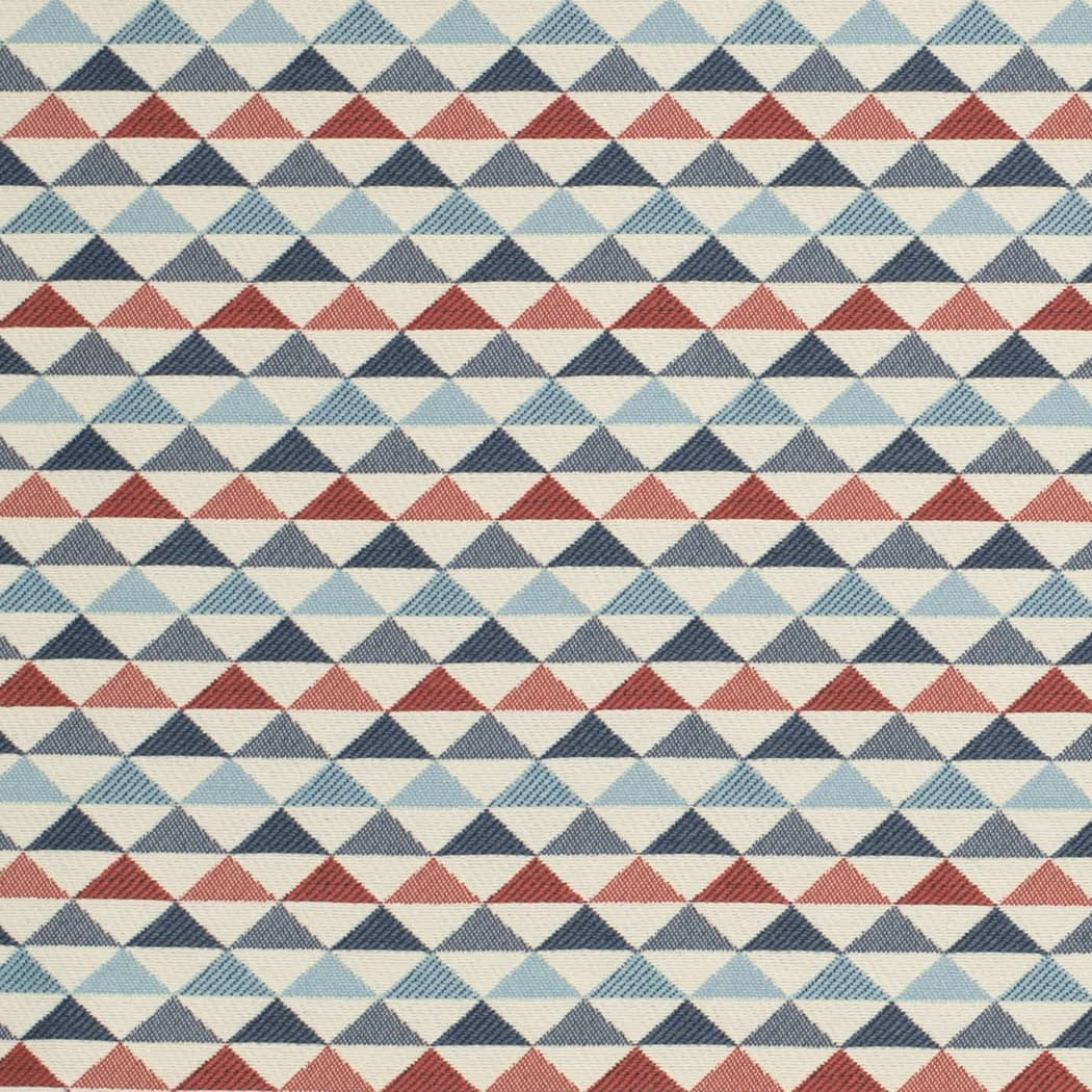 D4546 Abstract & Geometric,Diamonds,Small Scale Oasis Marine Blue,Red & Burgundy Charlotte Fabrics