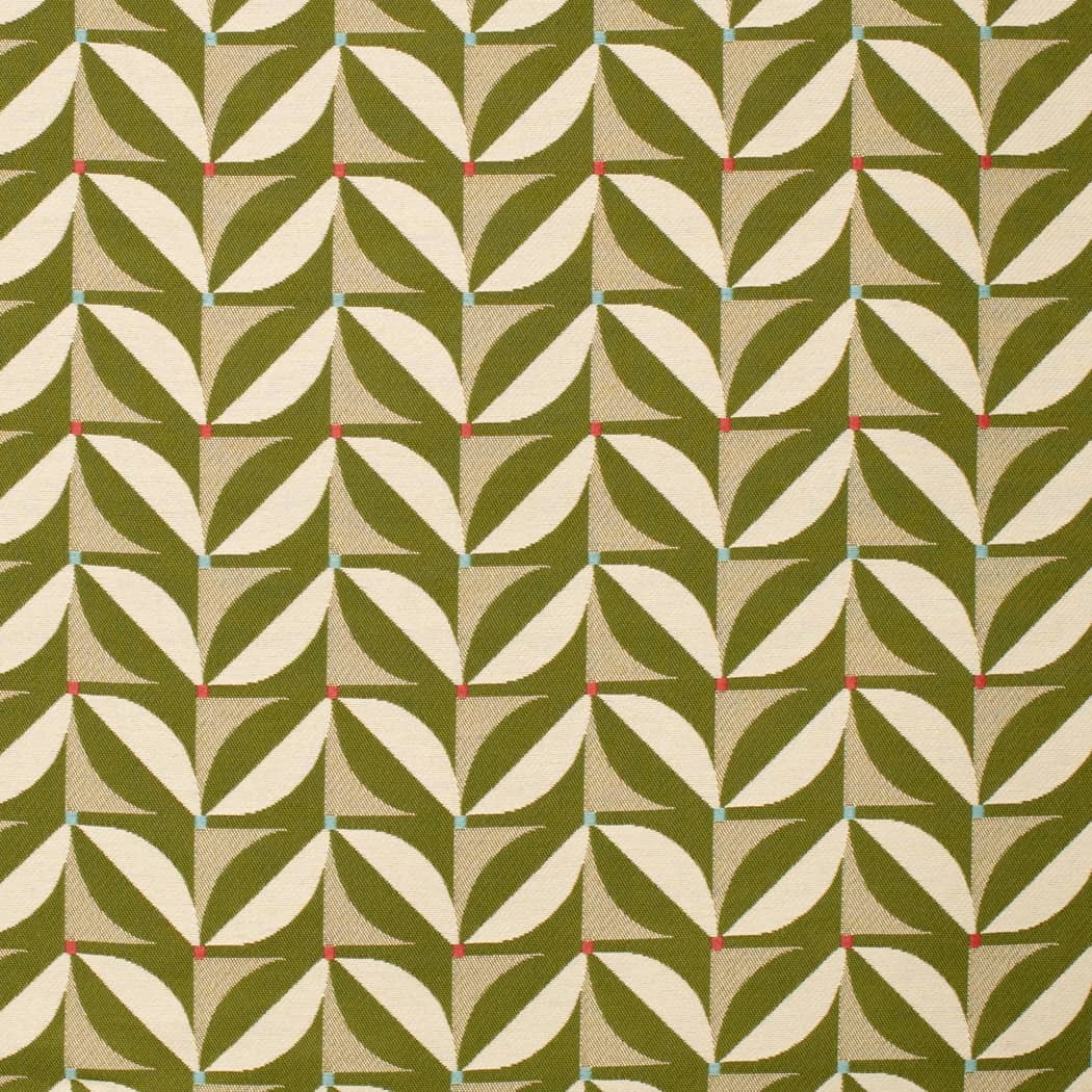 D4548 Abstract & Geometric Patio Grass Green Charlotte Fabrics
