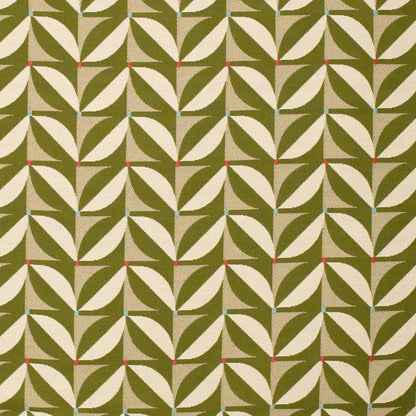 D4548 Abstract & Geometric Patio Grass Green Charlotte Fabrics