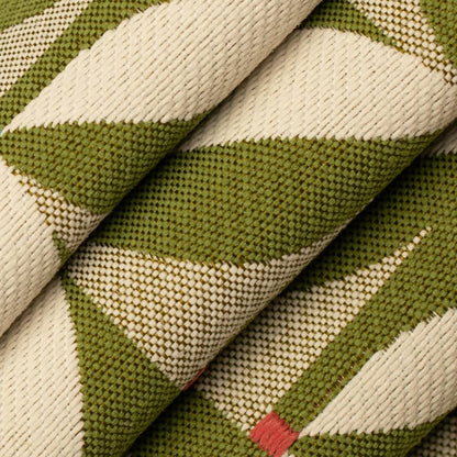 D4548 Abstract & Geometric Patio Grass Green Charlotte Fabrics