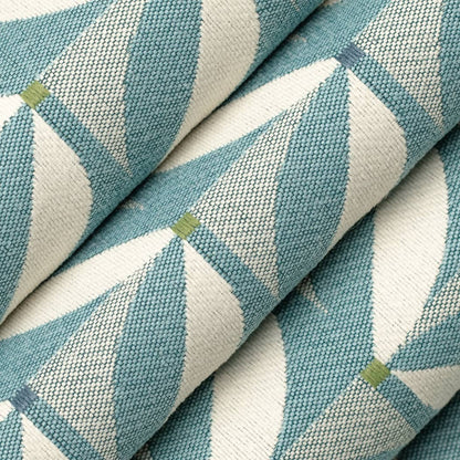 D4549 Abstract & Geometric Patio Pool Aqua & Teal Charlotte Fabrics