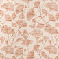 D4555 Leaves Ginkgo Poppy Red & Burgundy Charlotte Fabrics