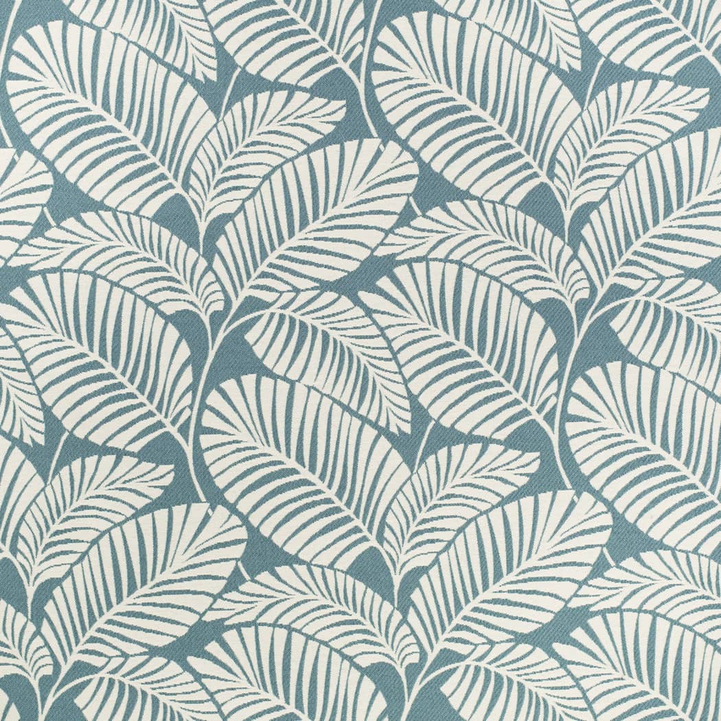 D4559 Leaves,Tropical & Botanical Palm Pool Aqua & Teal Charlotte Fabrics
