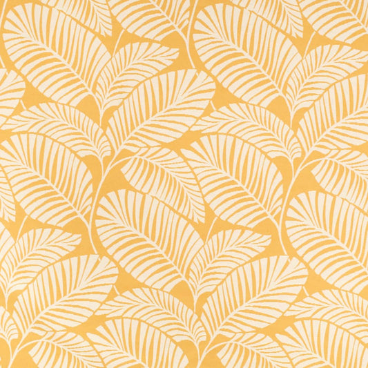 D4562 Leaves,Tropical & Botanical Palm Sun Gold & Yellow Charlotte Fabrics