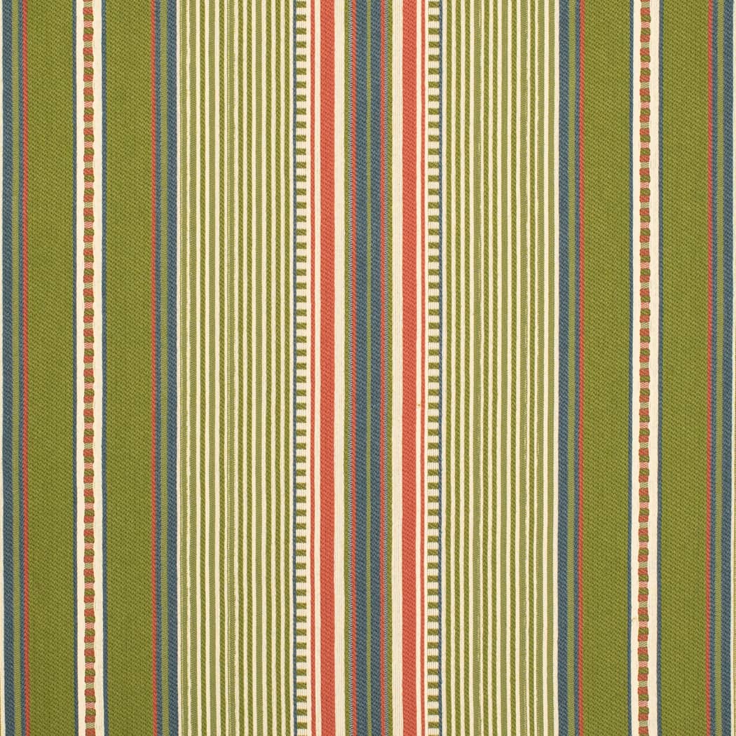 D4563 Stripe Terrace Grass Green Charlotte Fabrics