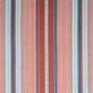 D4564 Stripe Terrace Poppy Blue,Red & Burgundy Charlotte Fabrics