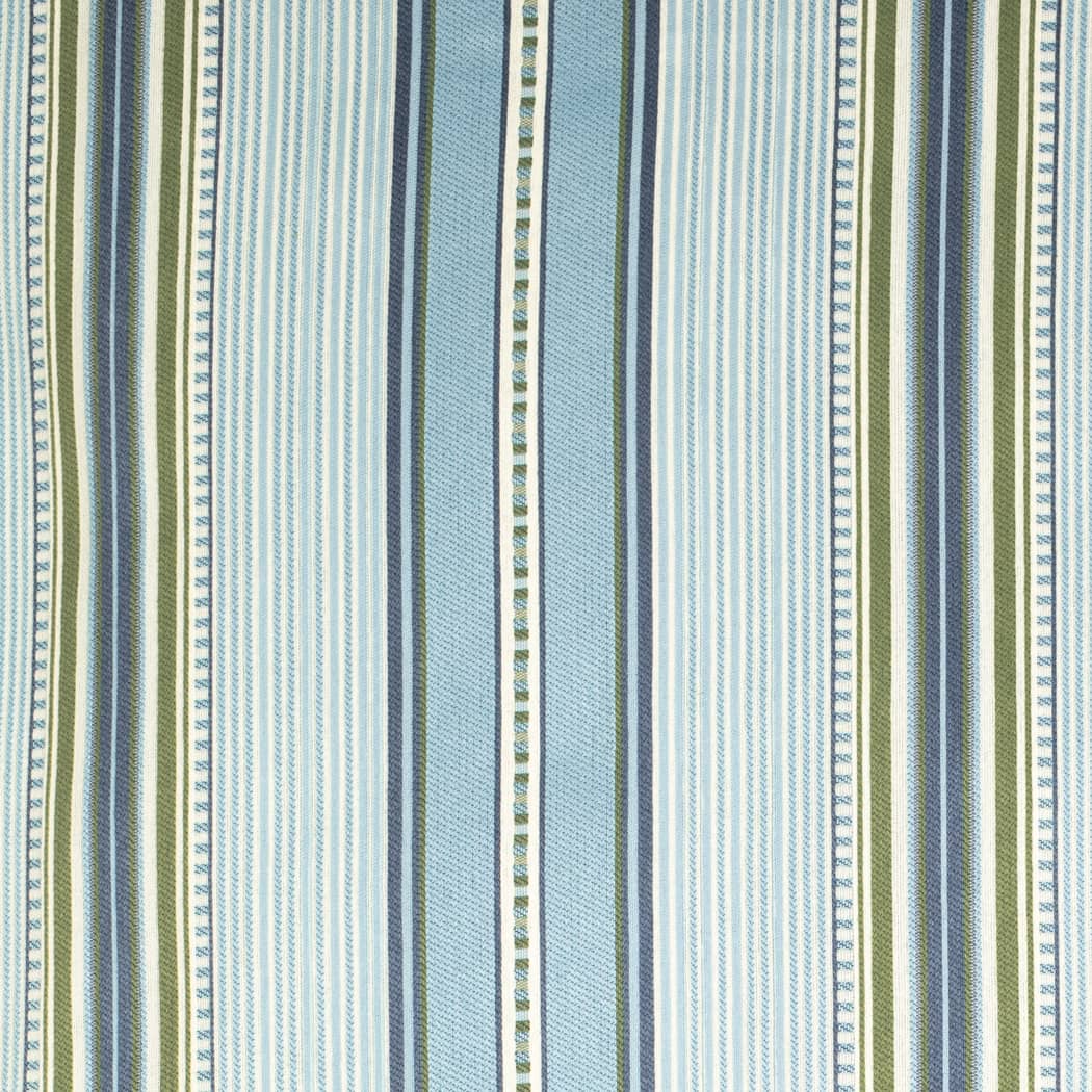 D4567 Stripe Terrace Pool Aqua & Teal Charlotte Fabrics