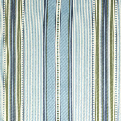 D4567 Stripe Terrace Pool Aqua & Teal Charlotte Fabrics