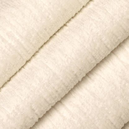 D4592 Plain & Solid Snow White & Ivory Charlotte Fabrics