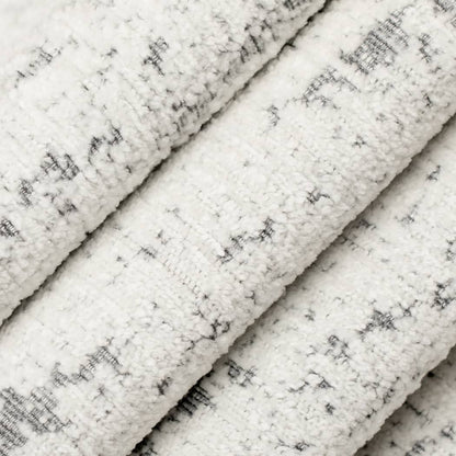 D4595 Abstract & Geometric,Plain & Solid Frost Grey & Silver Charlotte Fabrics