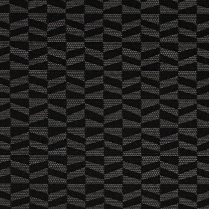 D4603 Abstract & Geometric,Small Scale Jet Black Charlotte Fabrics