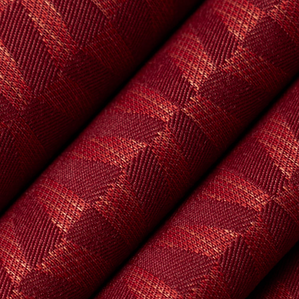 D4604 Abstract & Geometric,Small Scale Scarlett Red & Burgundy Charlotte Fabrics