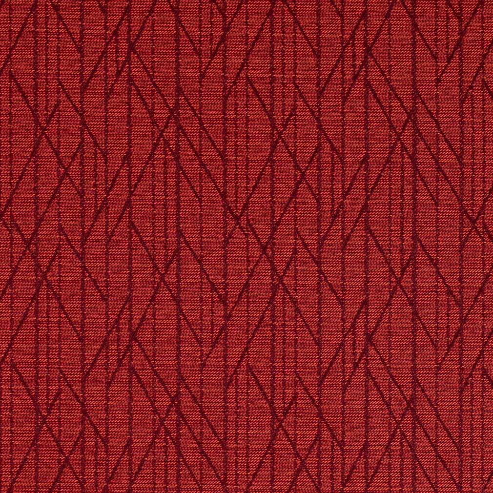 D4607 Abstract & Geometric Cardinal Red & Burgundy Charlotte Fabrics
