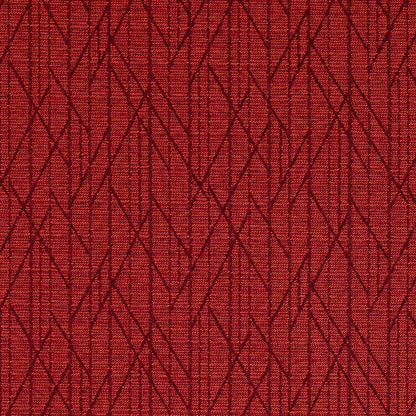 D4607 Abstract & Geometric Cardinal Red & Burgundy Charlotte Fabrics