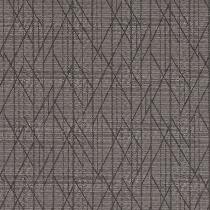 D4608 Abstract & Geometric Smoke Grey & Silver Charlotte Fabrics