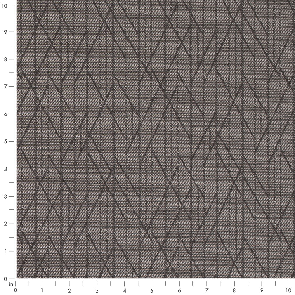 D4608 Abstract & Geometric Smoke Grey & Silver Charlotte Fabrics