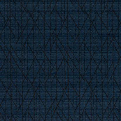 D4609 Abstract & Geometric Midnight Blue Charlotte Fabrics