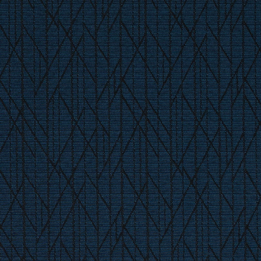 D4609 Abstract & Geometric Midnight Blue Charlotte Fabrics