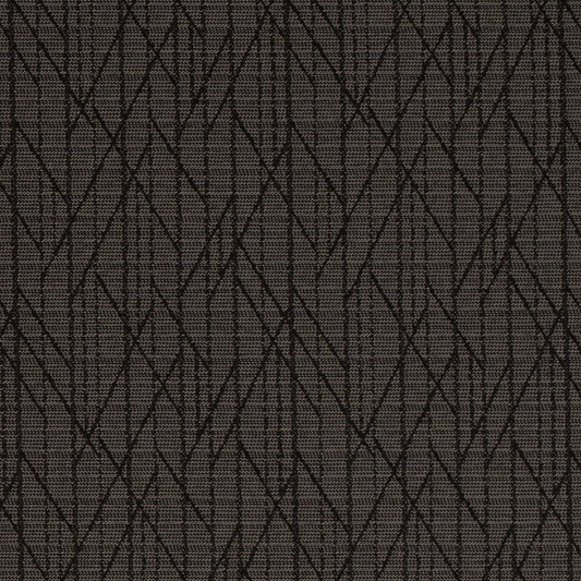 D4610 Abstract & Geometric Raven Black Charlotte Fabrics